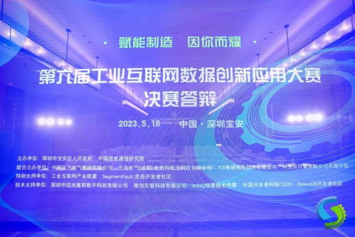 第六屆工業(yè)互聯(lián)網(wǎng)數(shù)據(jù)創(chuàng)新應(yīng)用決賽在深舉行 釋放工業(yè)數(shù)據(jù)價值，賦能產(chǎn)業(yè)數(shù)字升級