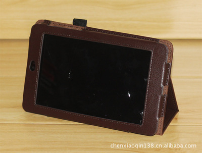 優(yōu)選Google Nexus 7二折支架荔枝紋皮套 新超越通訊行專(zhuān)業(yè)供貨解析